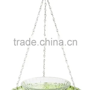 Birds Feeders Hobnail Glass With Bowl Ass. thumbnail-1