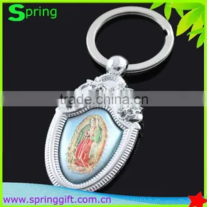 Zinc Alloy Virgin Mary Keyring Relgious Key Ring thumbnail-1