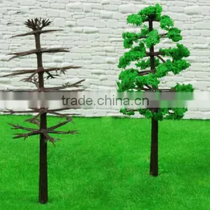 Decorative Plastic Tree, Scale Model Trees, Model Tree in Other Construction , Model Tree Base Plastic, MT-15 thumbnail-3
