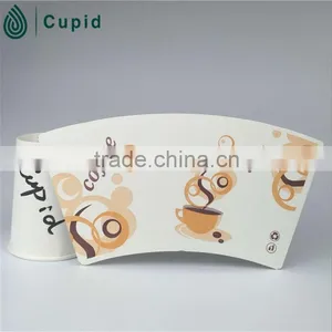 Paper Cups Fan Coated PE / Printed and Cutted Paper Cup Fan thumbnail-1