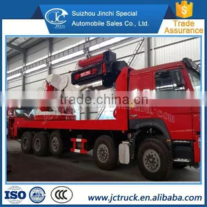 China New Automatic Hydraulic Howo 8x4 Lorry-mounted Crane Large Goods Reasonable Price thumbnail-5