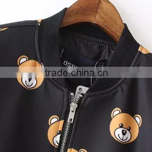 Cheap China Wholesale Clothing Panda Baseball Jacket thumbnail-3