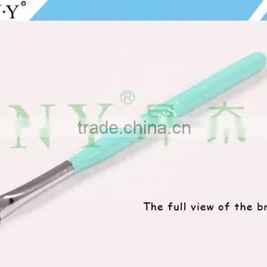 ANY Nail Art Gel Painting Wood Handle Flat Nail Art Gel Brush Nylon Hair thumbnail-2