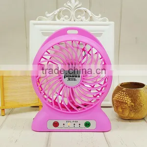 LED Light Charging Fan Hot-repelling Air-cooling Fan Supplier's Choice thumbnail-6