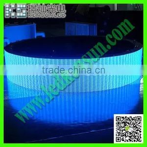 Rental Led Display P10 Led Curved Display Screen thumbnail-1