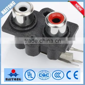 China Supplier Best Selling Products 2holes AV Socket thumbnail-1