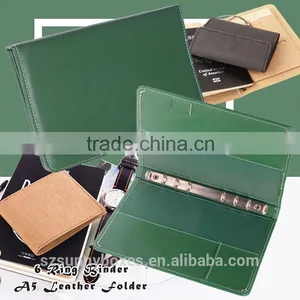 Hotel Leather Folder/Ring Binder PU Folder/A5 Customized Folder thumbnail-6