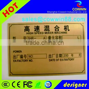 Good Quality Custom Branded Zinc Alloy Metal Label for Cheap thumbnail-3