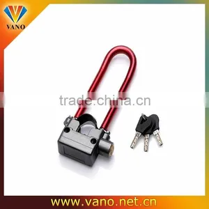 Popular Motorcycle Anti-theft U Shape Lock Master Lock U Master Lock U Bicycle thumbnail-1