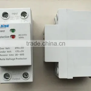 Household 32A 220V 36mm Din Rail Mounting Over Voltage Protective Relay thumbnail-3