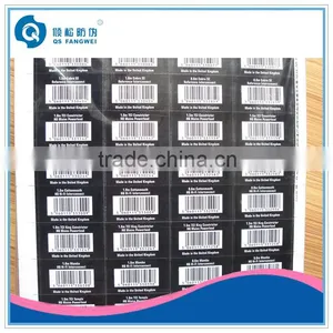 Custom Design Die Cut Self Adhesive Paper Sticker for Food Packaging thumbnail-3