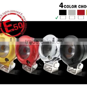 Y&T YTW 10W 10V Black Waterproof LED Projector Light for Motorcycle Turn Signal Light With Spot/Flood Beam thumbnail-5