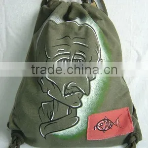 Yunnan Handmade Fashion Canvas Messenger Shoulder Bag 142 thumbnail-1