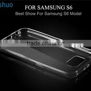 Hot For Samsung Galaxy S6 Clear Back Cover Case Ultra Slim TPU Case thumbnail-6