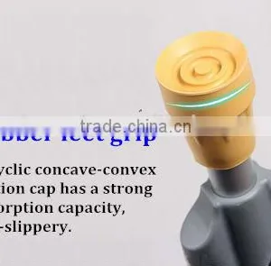 Adjustable Aluminum Crutch With Anti Slip Rubber and Foam Pad thumbnail-3