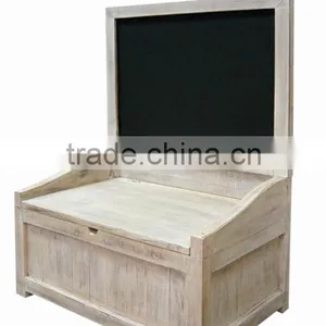 LEAFFY-Wooden Cabinet With Blackboard BB-001 thumbnail-1