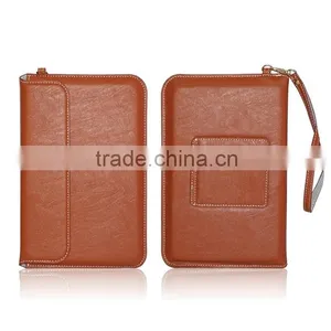 PU Leather Envelope Pouch for Tablet With Stand and Strap Universal Design thumbnail-3