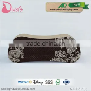 Wholesale Pet Toy Product Manufacturer Corrugated Indoor Cat House Cardboard Cat Scratcher With Catnip thumbnail-3
