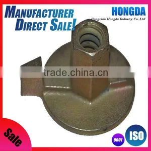 Formwork Cast Nut Galvanzied Wing Nut With Stiffeners thumbnail-6