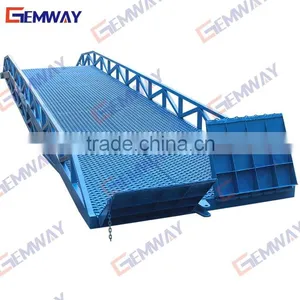 10 Ton Adjustable Dock Truck Loading Ramp thumbnail-6