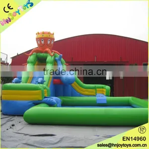 Water Outdoor Trampoline Park Slide Octopus Inflatable Pool thumbnail-3
