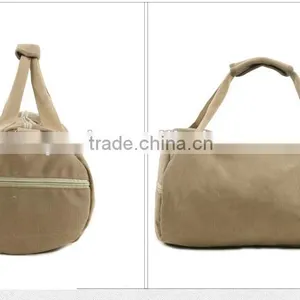 Factory Hot Selling Canvas Travel Handbag Sports Weekend Overnight Carry-on Duffel Gym Bag Luggage thumbnail-3