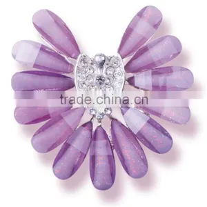 Hot Sale Crystal Brooch Pearl Brooch Flower Brooch With Reasonable Price thumbnail-1