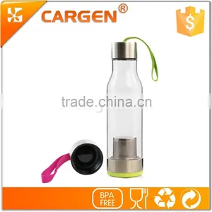 Customized Tritan 600ml Oem Plastic Sport Tea Bottles thumbnail-2