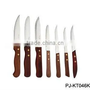 Wooden Handle Steak Knife thumbnail-1