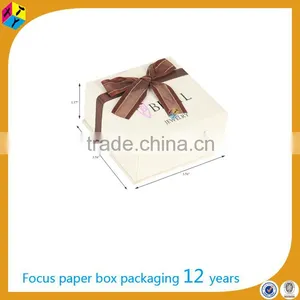 Jewellery Paper Square Gift Boxes With Lids thumbnail-1