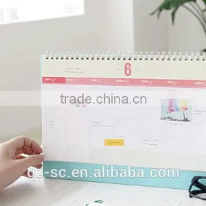 Colorful Printable and Custom ShapeTable Calendar 2014 thumbnail-1