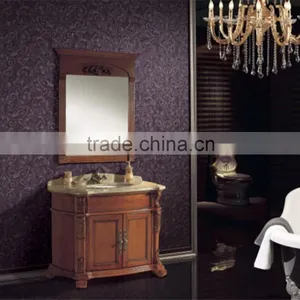 Classical Design Cheap Plywood Floor Standing Bathroom Cabinet thumbnail-2
