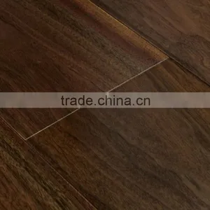 Urban Random Width Black Walnut Antique Handscraped ABCD Grade Engineered Wood Flooring thumbnail-3