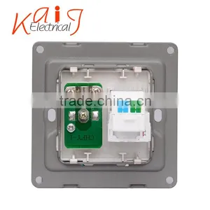 Wall Mount Double Electrical Electric tv Wall Mount thumbnail-3