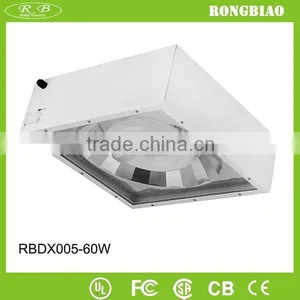 Recessed 5000K 85-277V Polycarbonate Cover Round 60W Induction Modern Ceiling Lamp thumbnail-1