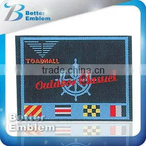 Hot Custom Woven Clothing Labels thumbnail-2
