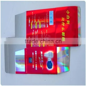 Coated Laser Film Paper Board Tooth Paste Packaging Boxes thumbnail-4