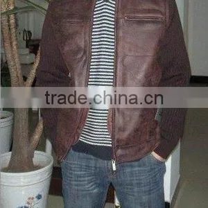 Bronzed Suede Fabric for Jacket thumbnail-1