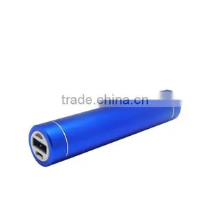 Free Sample OEM Cheap 2600mAh Mobile Power Bank, LED Torch Light Power Bank 2600mAh thumbnail-2