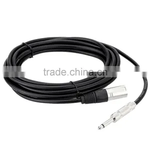 16ft / 5m XLR Male to 6.5mm Male Cable Wire for Mixer Mixing Console Microphone Loudspeaker thumbnail-2