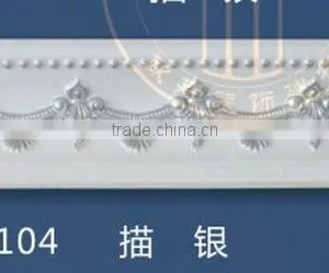 European and American Style Wall Decoration Decorative PU Crown Moulding for Ceiling and Wall thumbnail-4