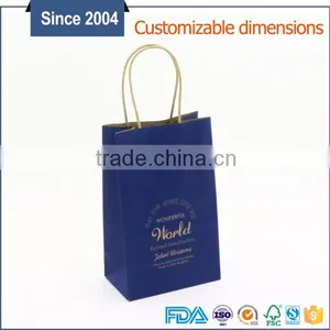 Beautiful Biodegradable Brand Logo Print Paper Gift Bag thumbnail-1