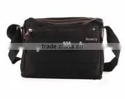 Customized Canvas Messager Bag Apricot School Laptop Bag Canvas Fashion School Bags Logo Printed 14 thumbnail-1