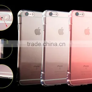 4.7 Inch Shockproof Transparent TPU Funky Mobile Phone Cover Case thumbnail-5
