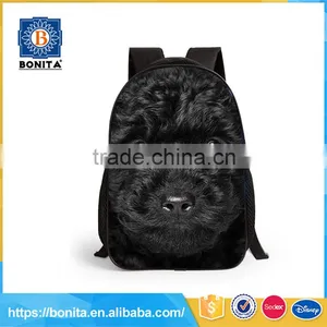 New Arrival Cheap Animal 3D Cute Kitten Kids 2016 Backpack for School thumbnail-3