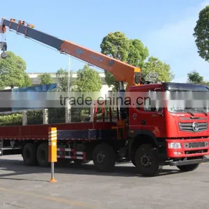 18 Ton Truck Mounted Crane SQ18S5 on Sale 450 Kn.m at 2.5 m Crane Truck High Quality thumbnail-6
