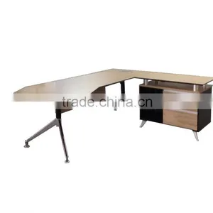 Modern Design Anormalours Shape Table Top Wooden Office Table thumbnail-1