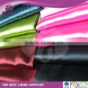 Polyester Taffeta Satin Lining Fabric thumbnail-2