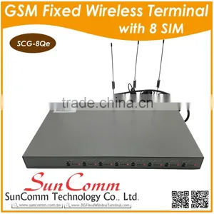 SCG-8Qe 8 SIM GSM Fixed Wireless Terminal/Gateway Support PBX thumbnail-6