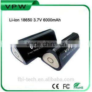 Camping Light Battery Lithium Ion Battery 18650 3.7V 6000mAh 3P thumbnail-1